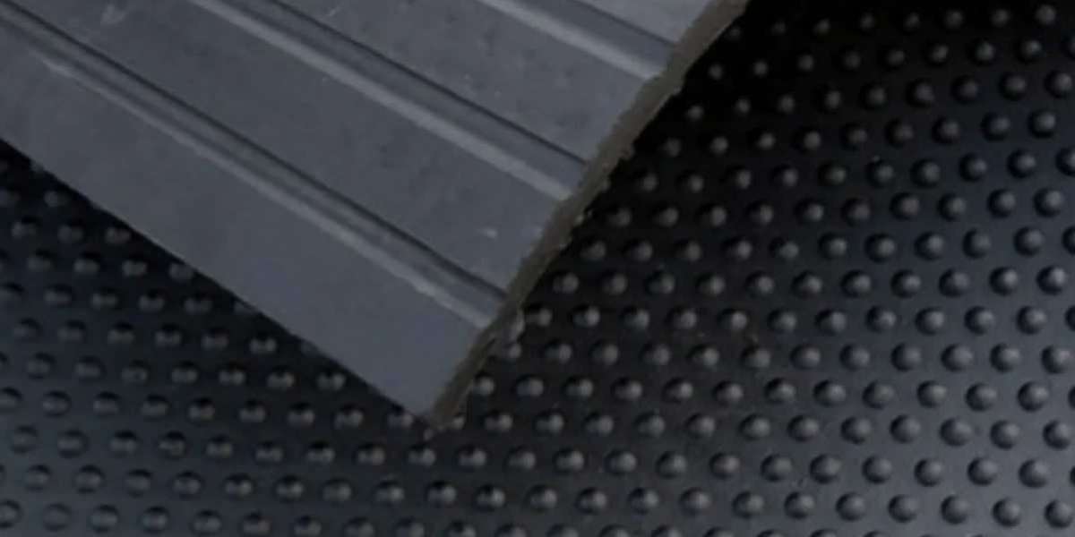 In what industries can Anti-skid rubber sheets be used